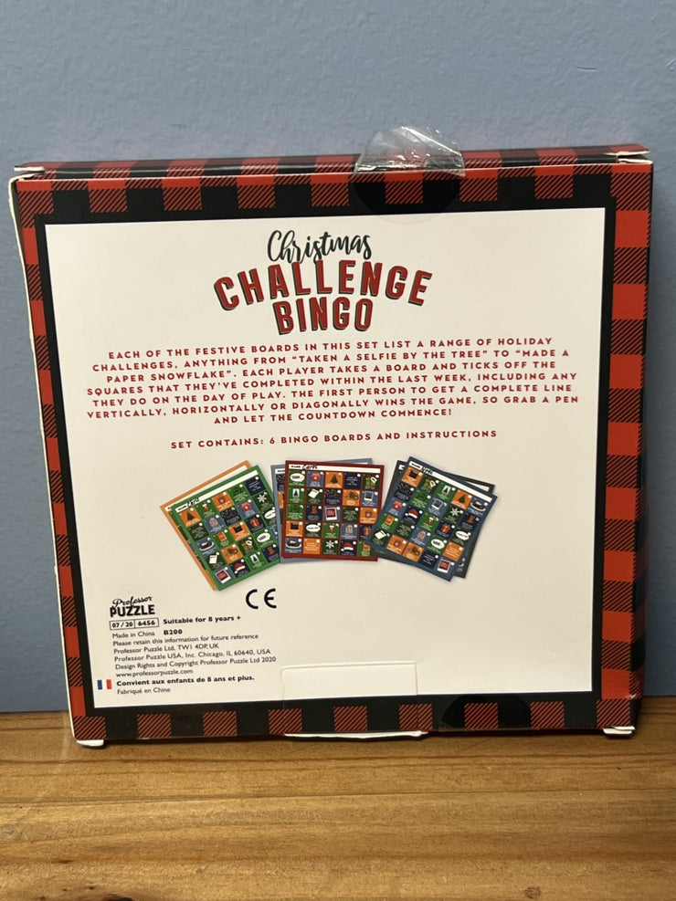 Festive Bingo by Professor Puzzle Christmas Bingo Game 2-6 Players