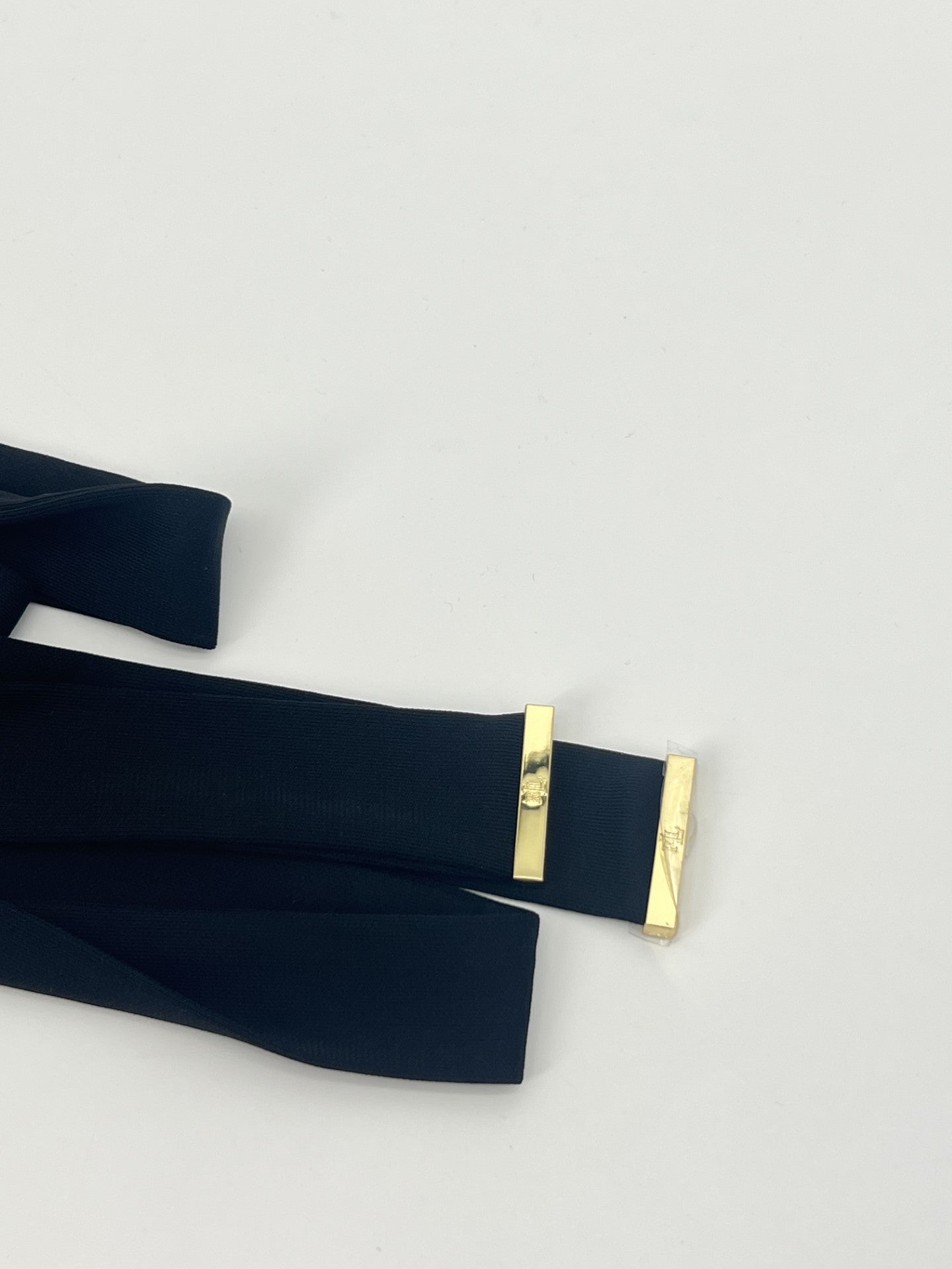 Lauren Ralph Lauren Black Belt, Size 84x1.5