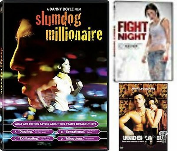 Drama DVD Bundle: Fight Night, Undefeated, Slumdog Millionaire