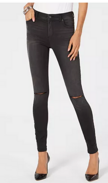 I.N.C. Petite Ripped Skinny Jeans