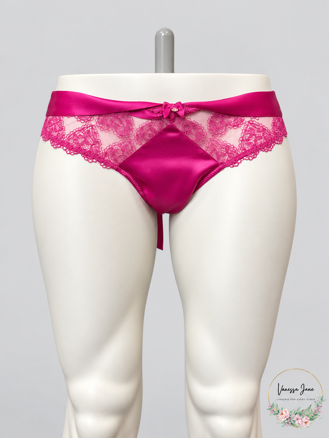 Victoria's Secret Very Sexy Pink Lace Cheeky Panty Small
