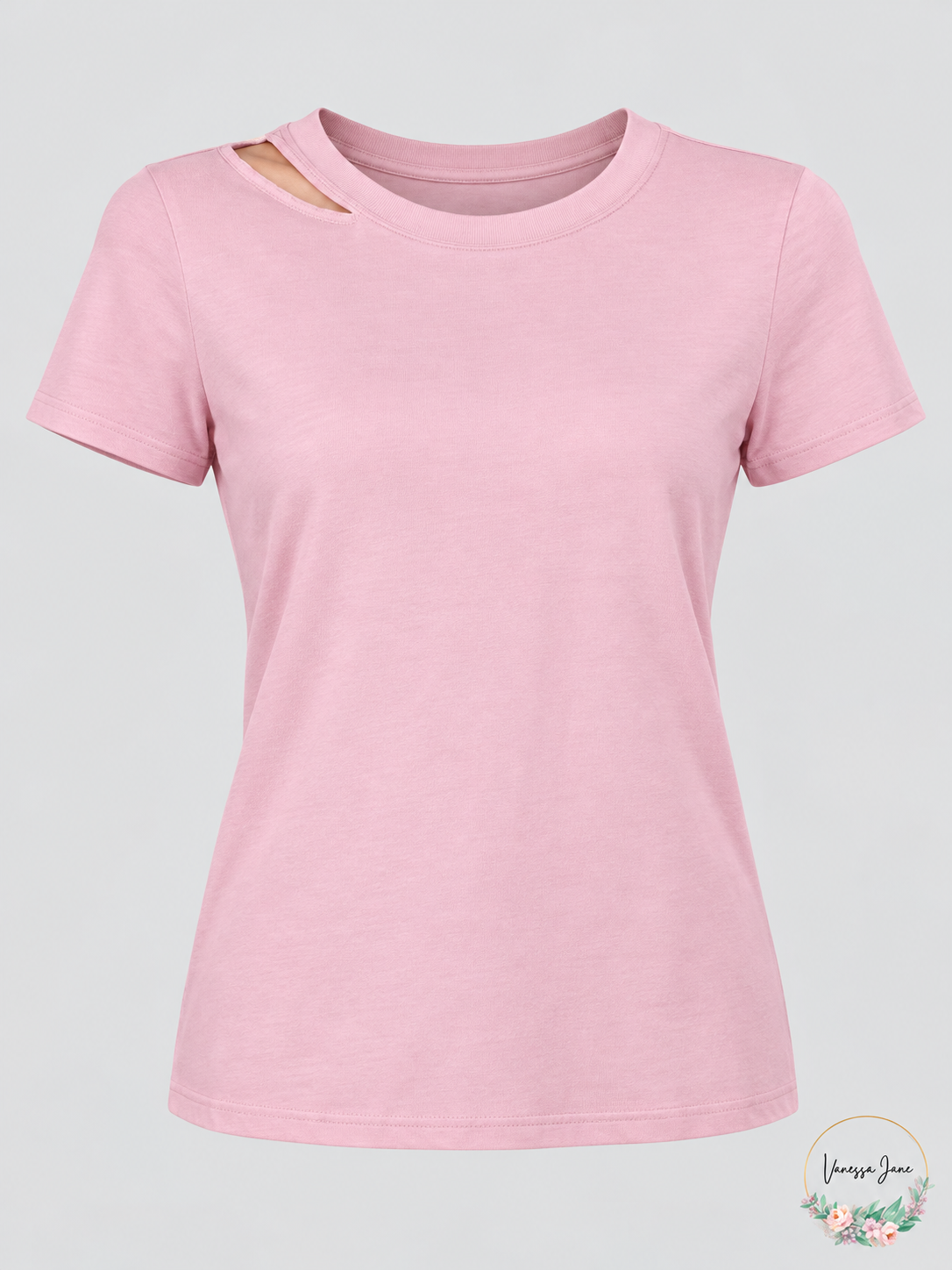 Bar III Women's Day and Night Cutout T-Shirt XL Pink — stock photograph
