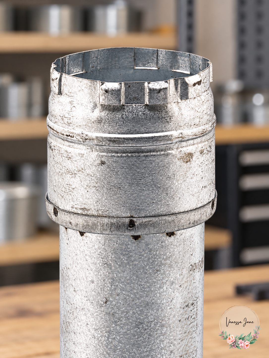 Amerivent Rigid Single-Wall Appliance Gas Vent Connector 3 or 4 Inch — lifestyle
