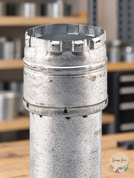 Amerivent Rigid Single-Wall Appliance Gas Vent Connector 3 or 4 Inch — lifestyle