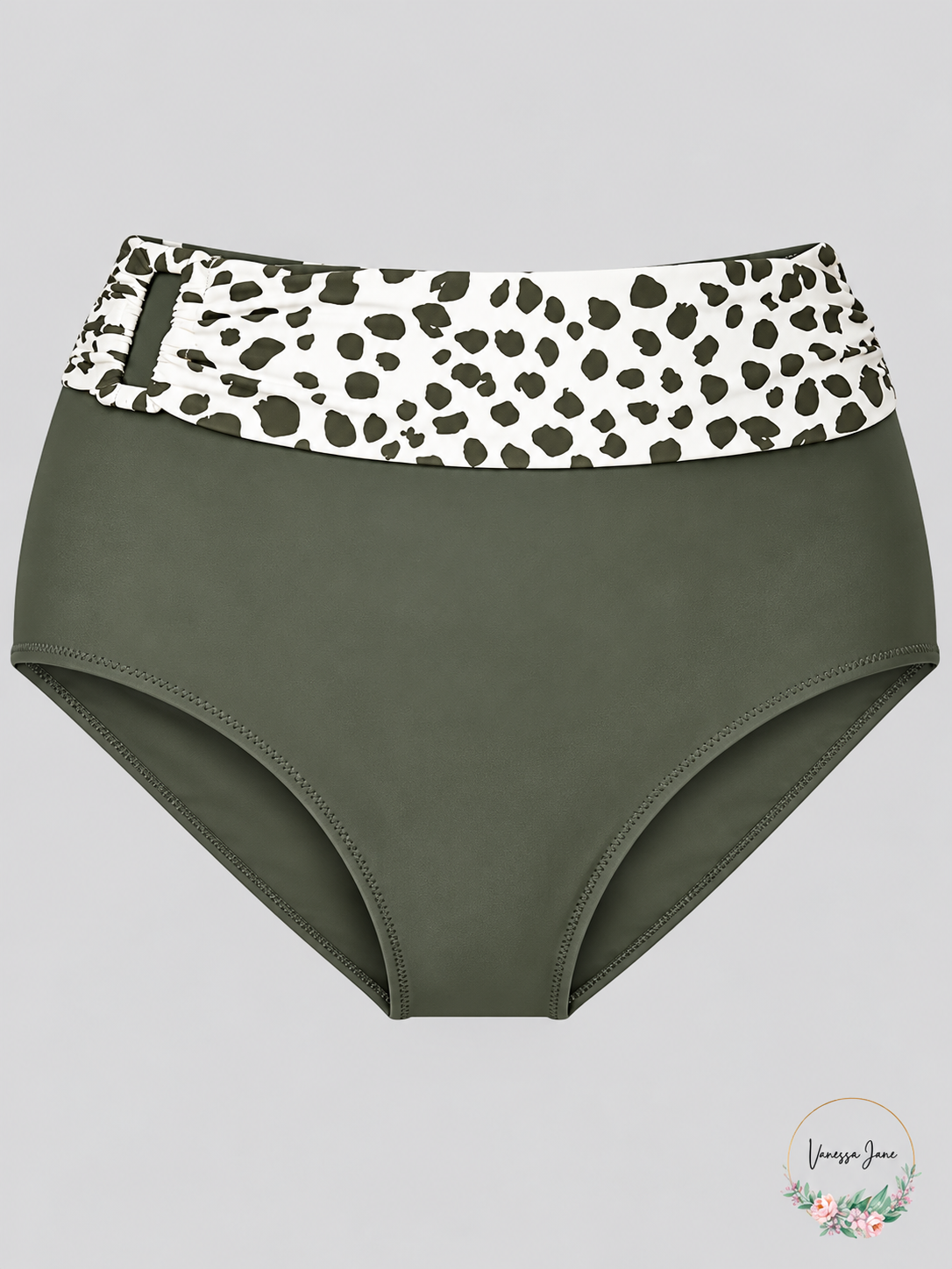 Raisins Curve Mombasa Bikini Bottom - Plus Size 20W Sage — stock