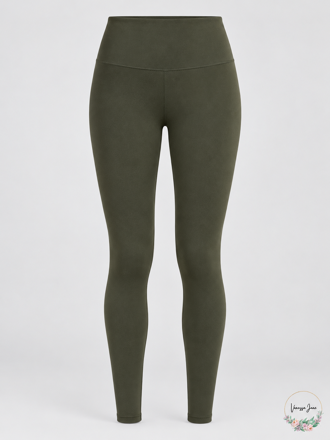 Miraclesuit High-Rise Athleisure Leggings Tortoise Shell or Climbing Ivy — ivy stock