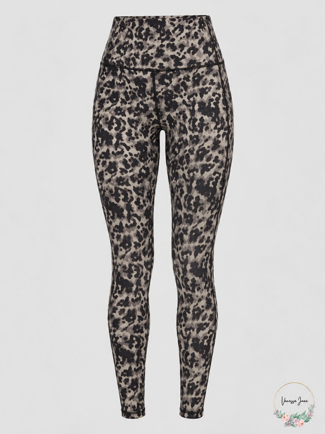 Miraclesuit High-Rise Athleisure Leggings Tortoise Shell or Climbing Ivy — tortoise stock