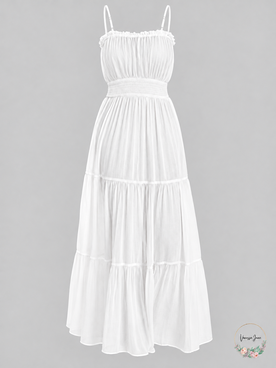 AQUA maxi cover-up white stock