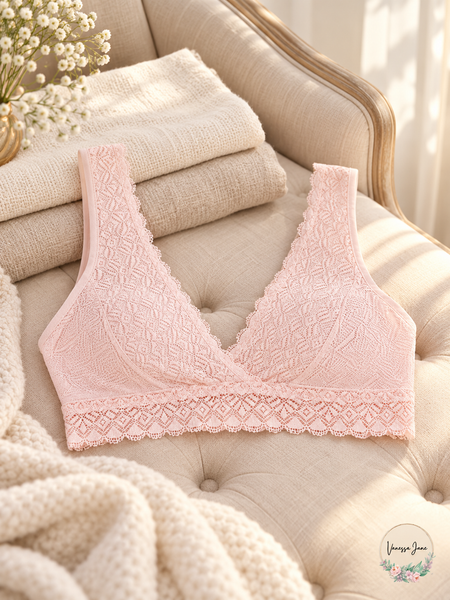 b.tempt'd by Wacoal Opening Act Lace Bralette - Rose Smoke — rose lifestyle