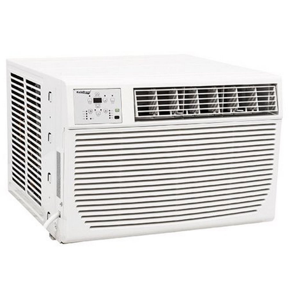 KoldFront 12,000 BTU 230V Window Air Conditioner with Heater and Remote