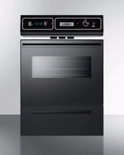 Summit 24 Single Gas Wall Oven With Oven Window