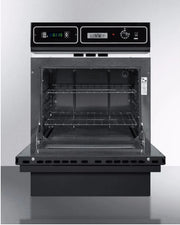 Summit 24 Single Gas Wall Oven With Oven Window