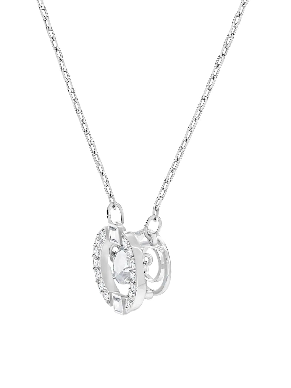 Swarovski Floating Crystal Pendant Necklace