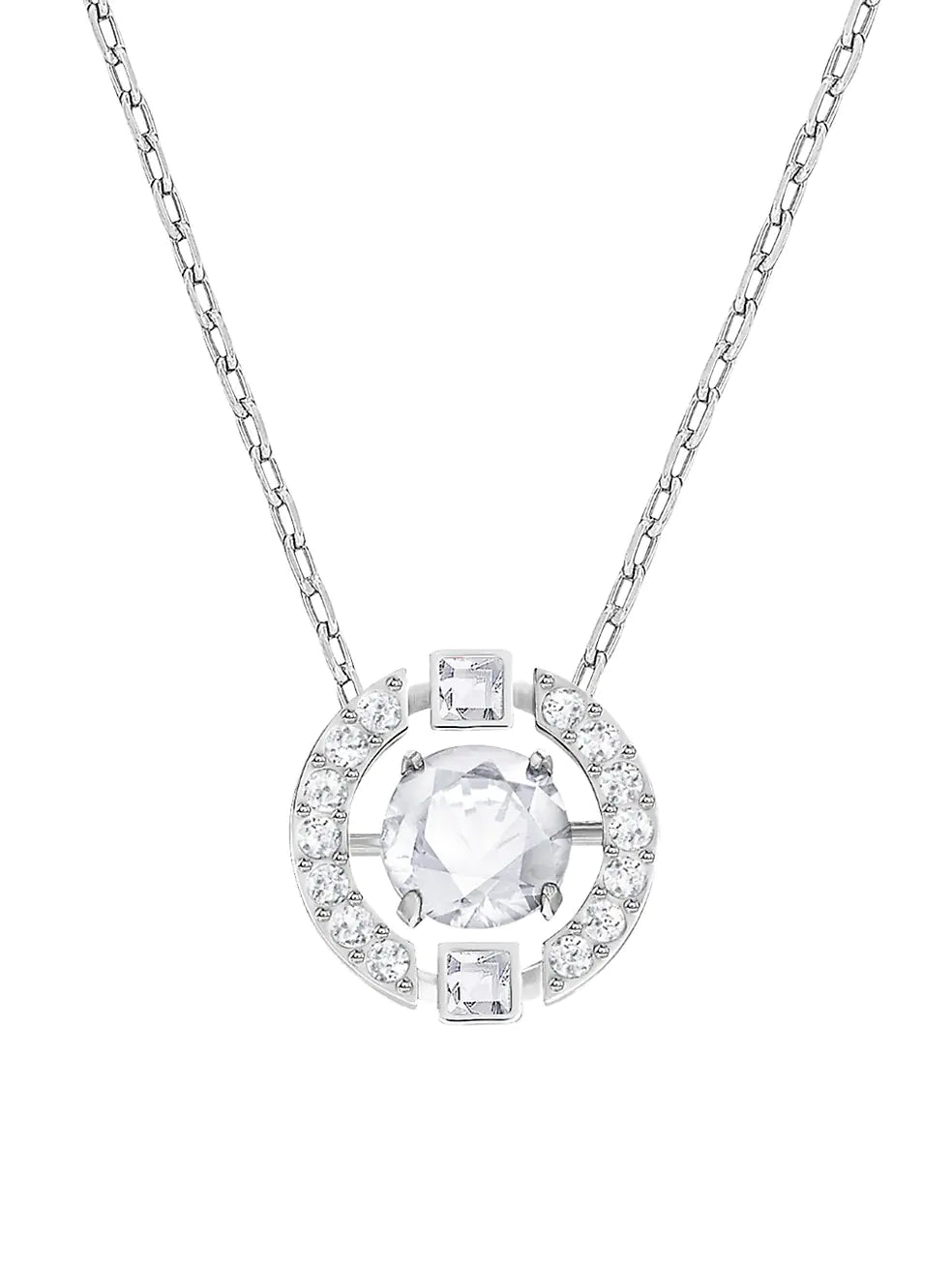 Swarovski Floating Crystal Pendant Necklace