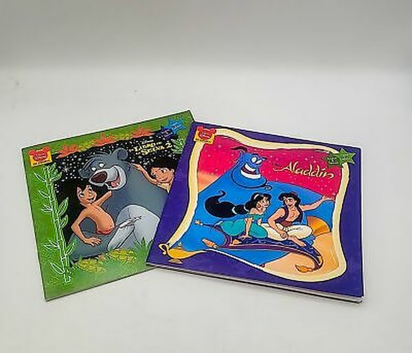Aladdin and El Libro De La Selva 2(English and Spanish Edition)
