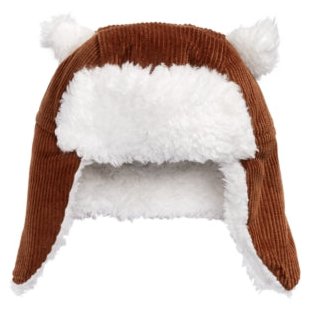 First Impressions Baby Boys and Girls Faux Fur-Trim Corduroy Hat,6-12Months
