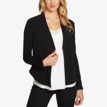 1.State Womens Open-Front Blazer, Size Small