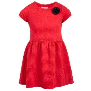 Epic Threads  Girls Heart-Embossed Sweater Dress, Various Styles