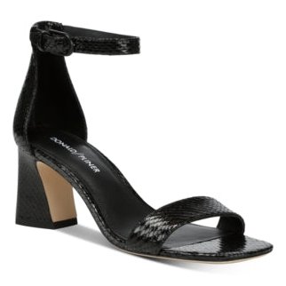 Donald J Pliner Womens vanesa Leather Peep Toe Sandals