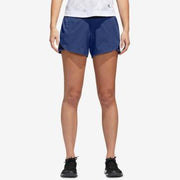 Adidas Womens Sport ID Running Shorts, Blue, Size XL