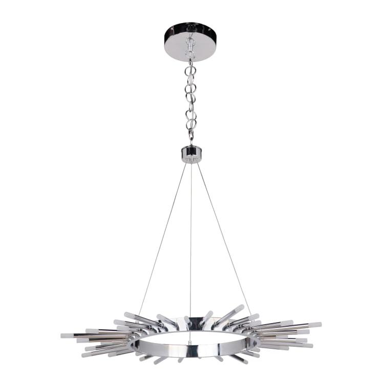 Craftmade Korona 32-Light Modern Chandelier in Chrome