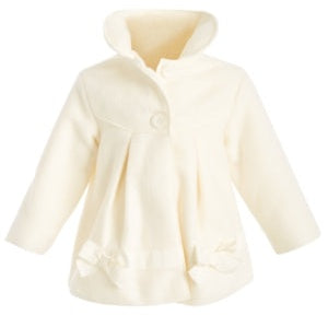 First Impressions Baby Girls Bow-Trim Jacket,6/9 Months