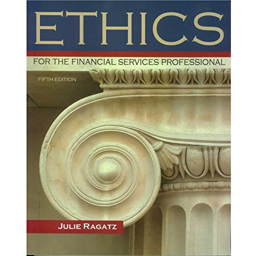 Ethics for the Financial Services Professionals Books, Fifth Edition