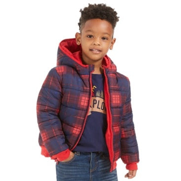 Epic Threads Boys Reversible Water-Resistant  Puffer Jacket