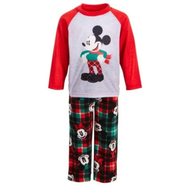 Ame Kids 2-Pc. Mickey Mouse Pajama Set