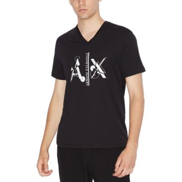 Armani Exchange Mens Classic-Fit T-Shirt, Size Small