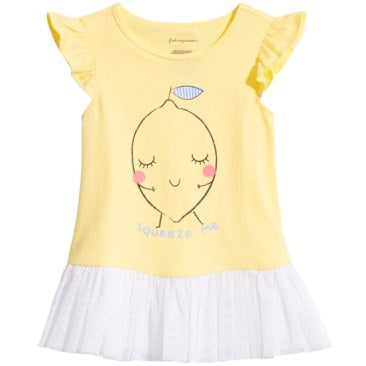 First Impressions Baby Girls Squeeze Me Graphic Top,12 Months