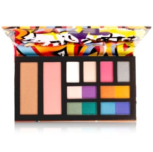 COLOR RIOT Eyeshadow and Face Palette Makeup Eyeshadow Blush Bronzer - 2 PACK