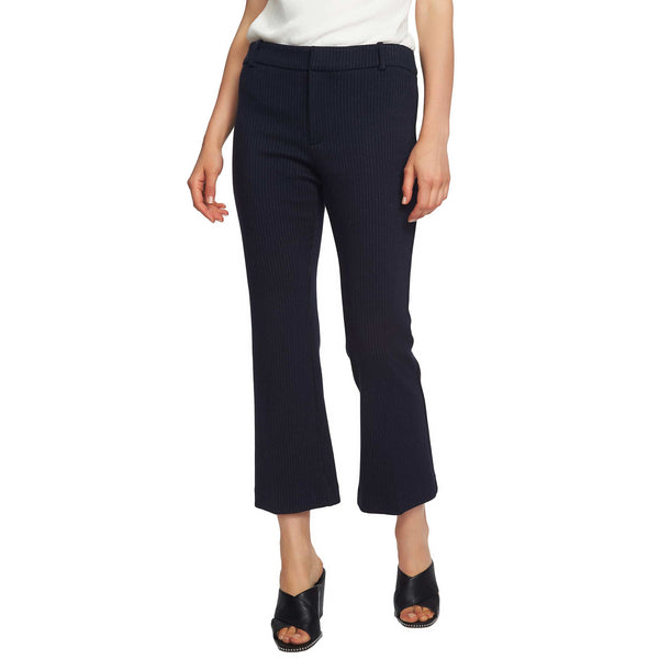 1.state Pinstripe Mini Kick Flare Pants