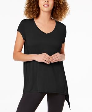 Ideology Women's Draped Short Sleeve T-Shirt