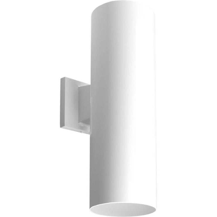 Progress Lighting P5642-30/30K Cylinder 2-Light Wall Lantern, 29 W, White