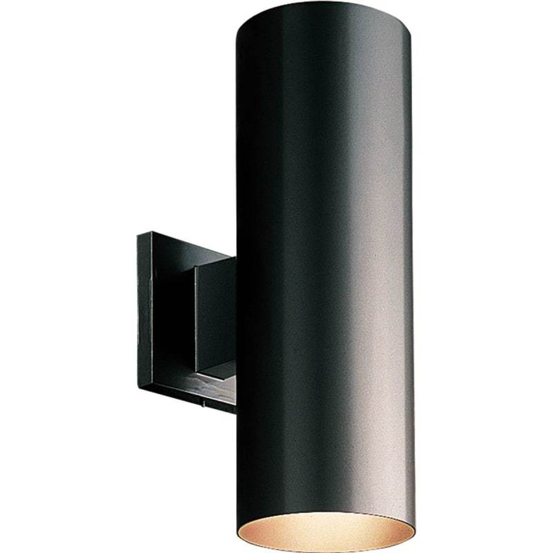 Progress Lighting P5675-LED Cylinder 2 Light LED Wall Sconce with Metal Cylinder