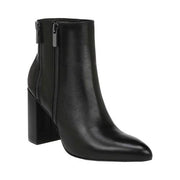 Womens Fergie Footwear Enigma Block Heel Bootie, Size: 8.5 M, Black Leather