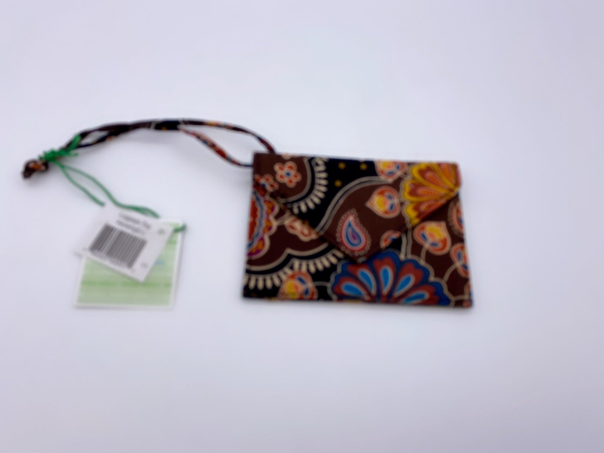 Vera Bradley Kensington Luggage Tag Mini Wallet