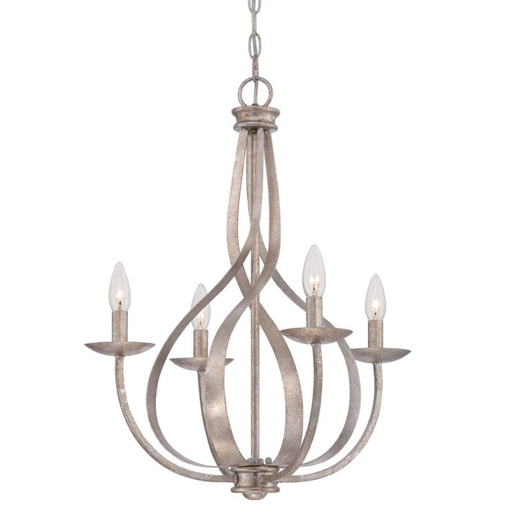 Quoizel Serenity 4 Light 20-in Wide Candle Style Chandelier