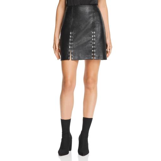 BlankNYC Sexy Womens Embellished Mini Skirt