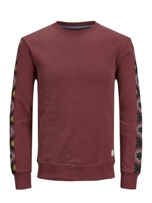 Jack and Jones Jorfrato Printed Pullover Sweatshirt, Size Medium