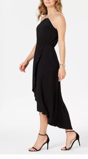MSK Embellished High-Low Dress, Size Medium