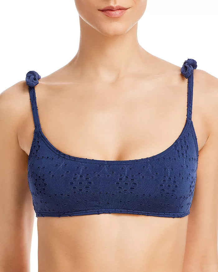 Aqua Square Neck Bralette Bikini Top