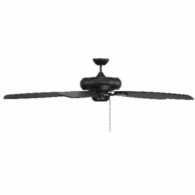 Savoy House Salon Wind Star 68 5-Blade Ceiling Fan in Matte Black