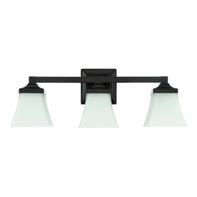 Park Harbor PHFVL1003 Penderbrook 3 Light 22 Wide Bathroom Vanity Light Oil Rubb