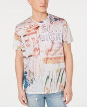 Guess Mens Summer Nights Graphic T-Shirt, Small