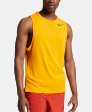 Nike Superset Mens Running Tank, Size XL/Orange Peel