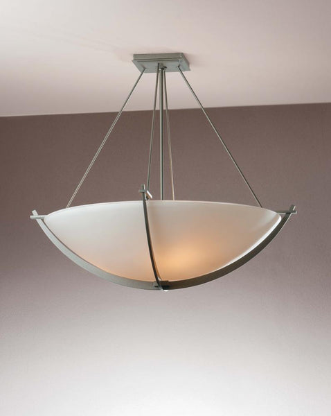 HUBBARDTON FORGE Compass Medium 3-Light Semi Flush Mount