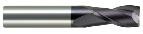 Melin Tool AMG-808-NC Carbide Square Nose End Mill, AlTiN Monolayer Finish