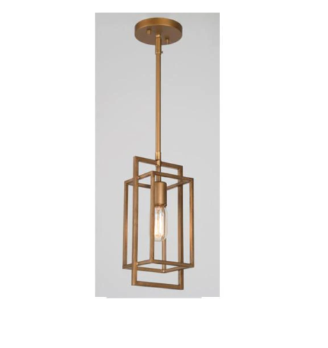 iHome Angel Modern Geometric Pendant Light